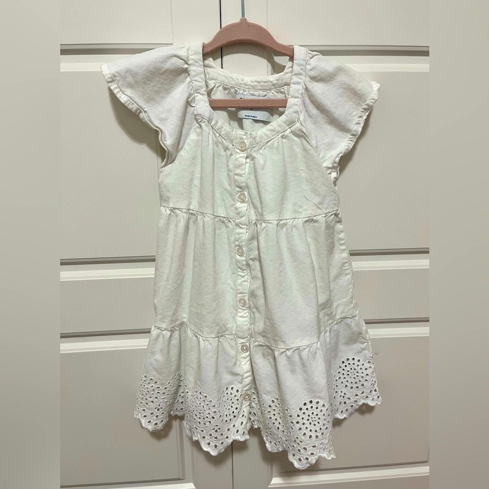 🛍️5/$30🛍️ White Toddler Dress 2T